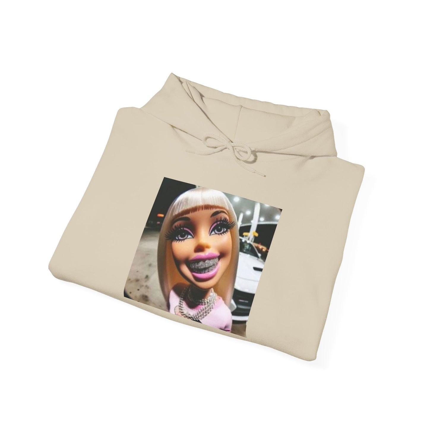 Blocked "Selfie" Hoodie