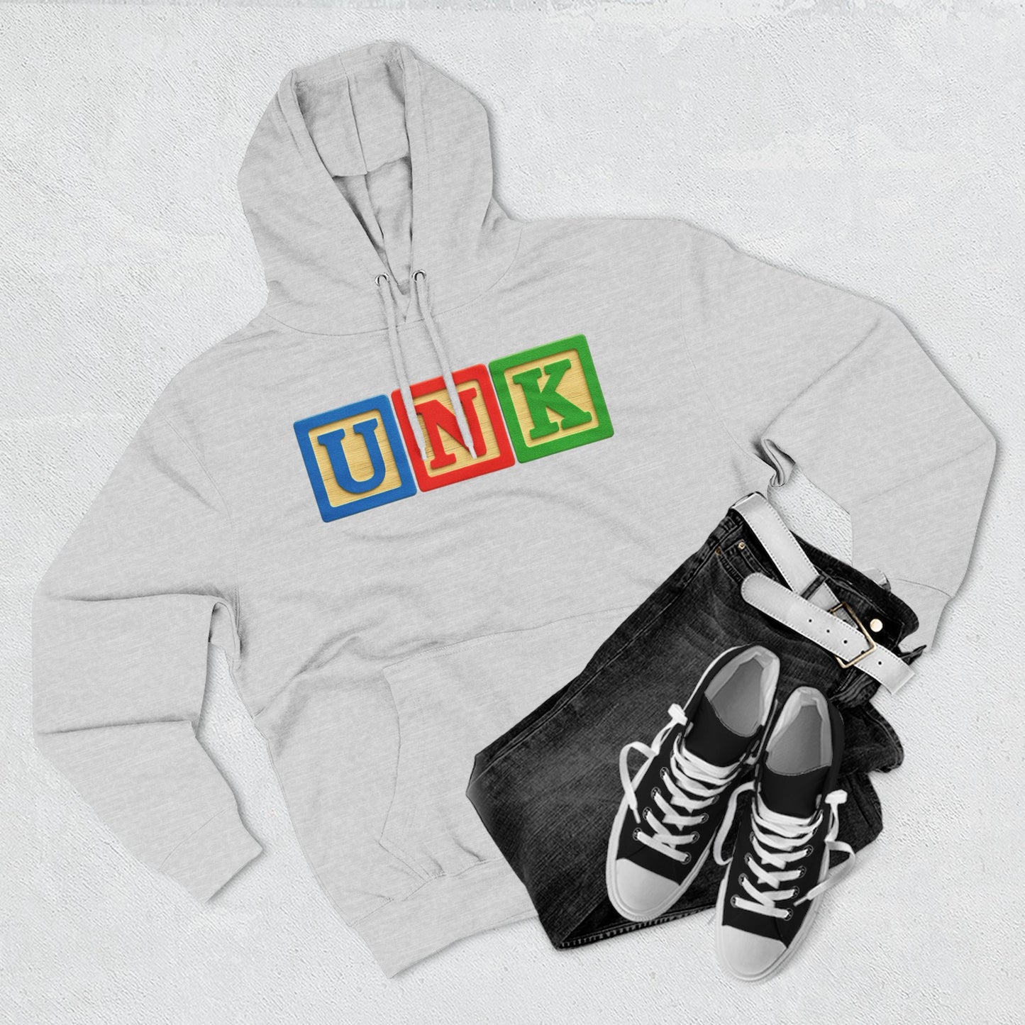 Blocked "Unk" Hoodie