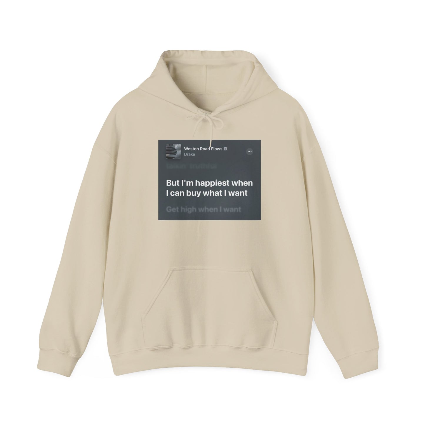 Blocked "Happiest" Hoodie