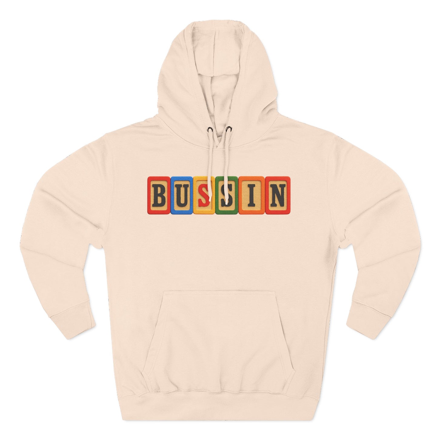 Blocked "Bussin" Hoodie