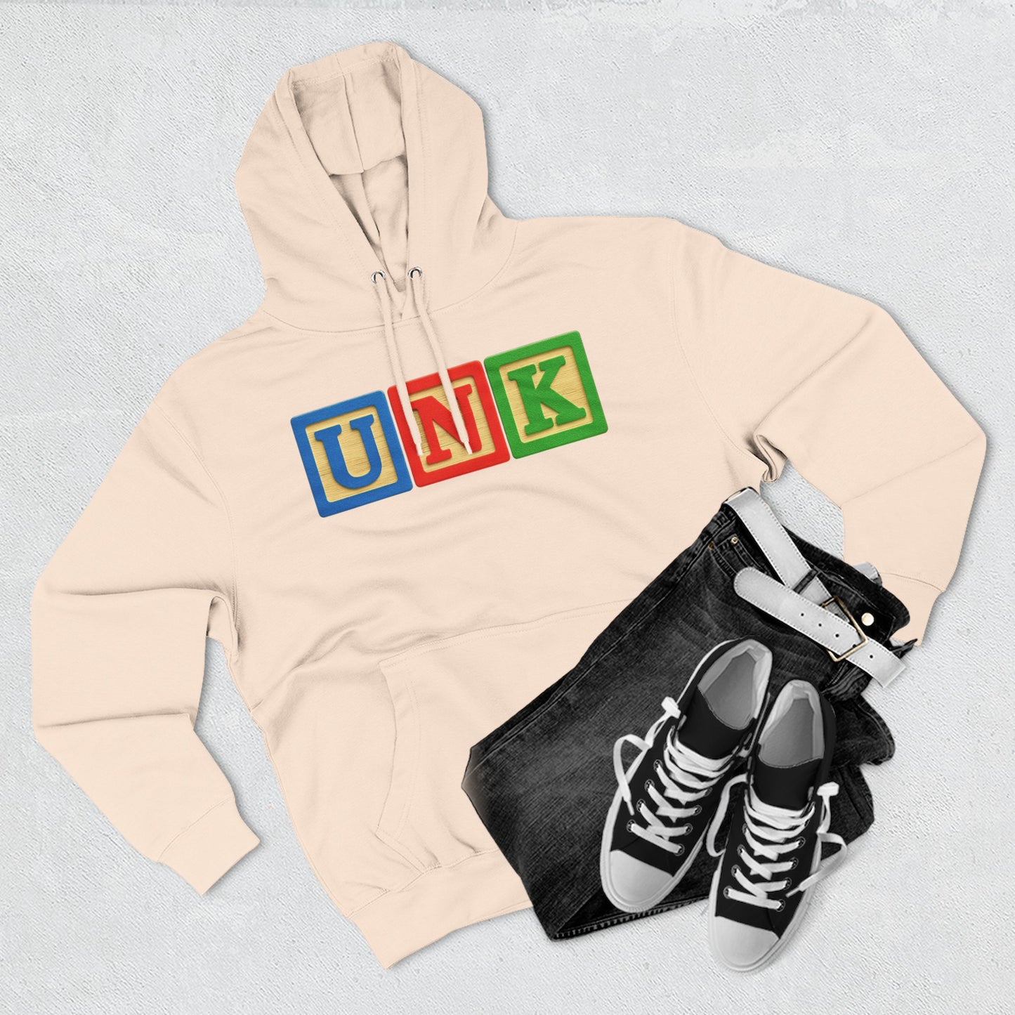 Blocked "Unk" Hoodie