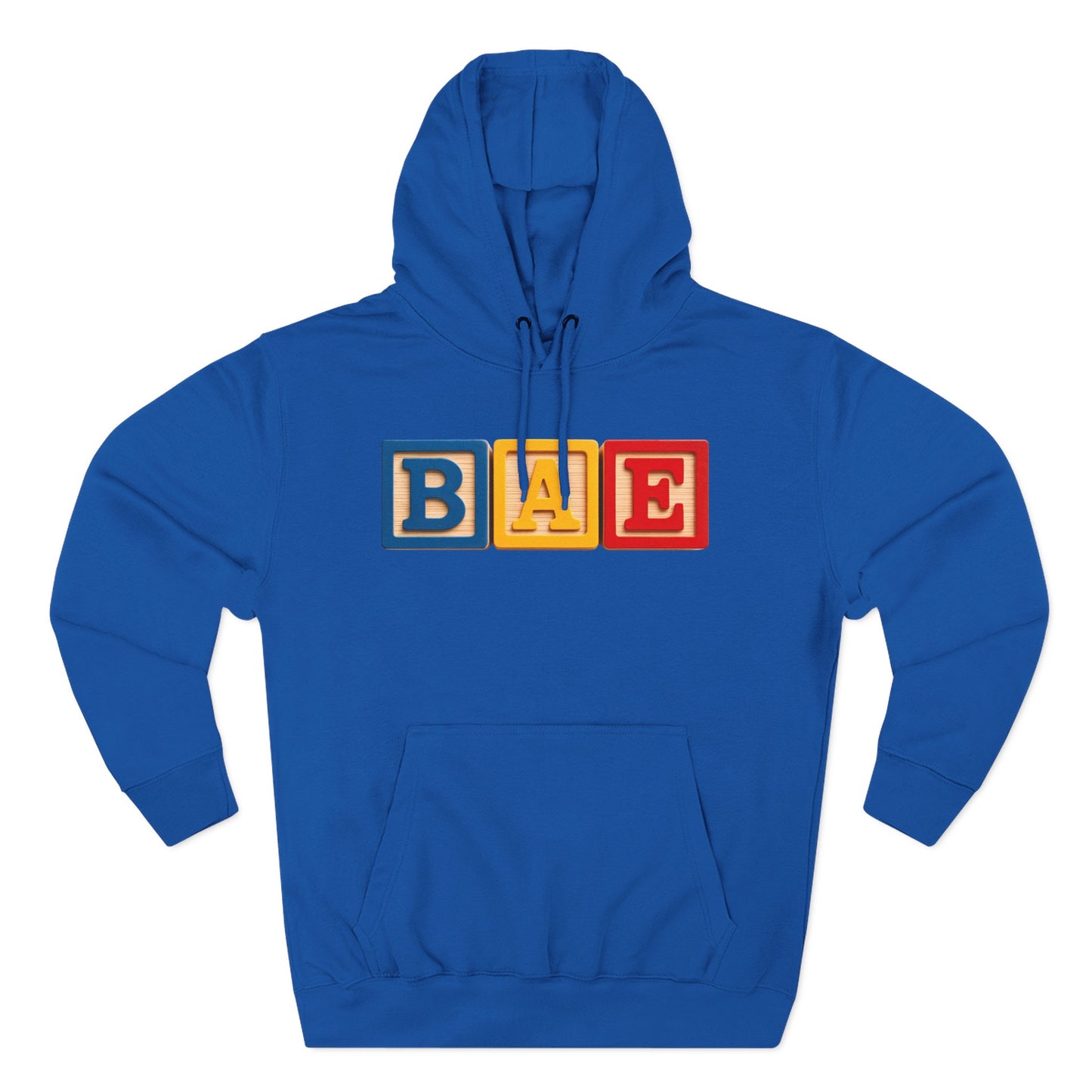 Blocked "BAE" Hoodie