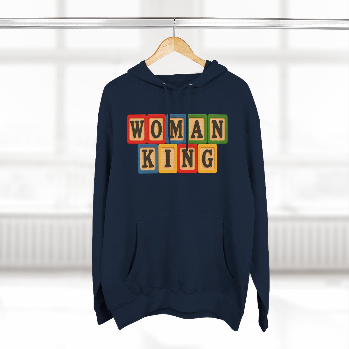 Blocked "Woman King" Hoodie
