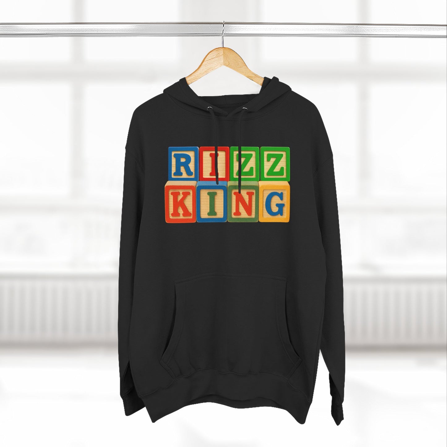 Blocked "Rizz King" Hoodie