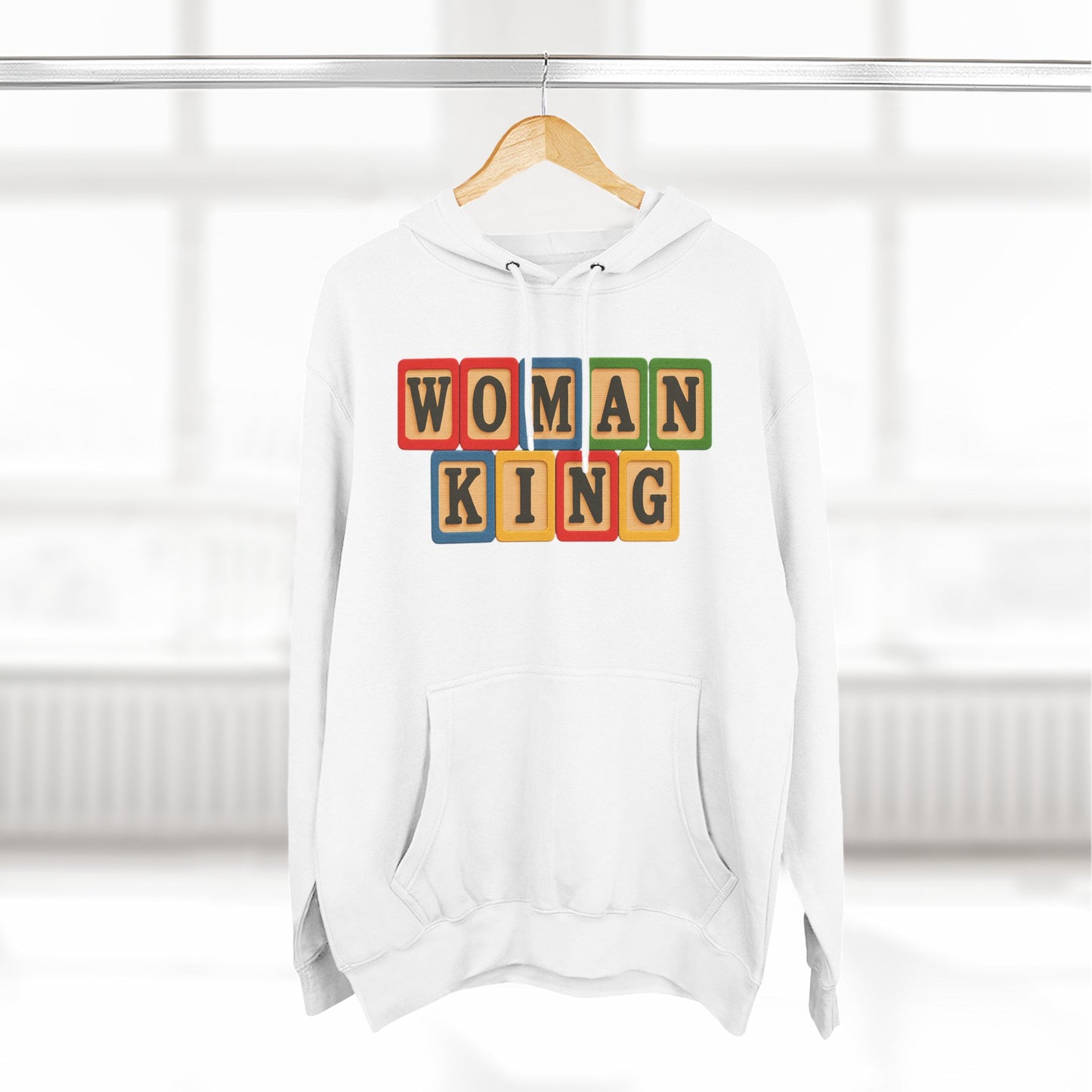 Blocked "Woman King" Hoodie