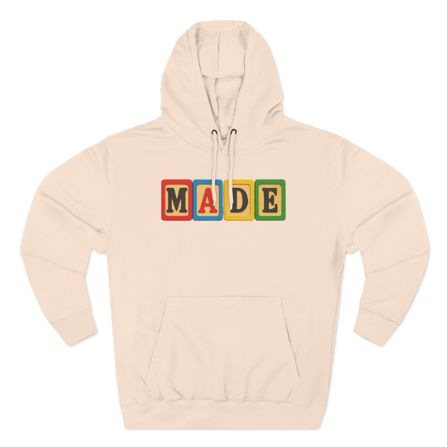 Blocked "Made" Hoodie