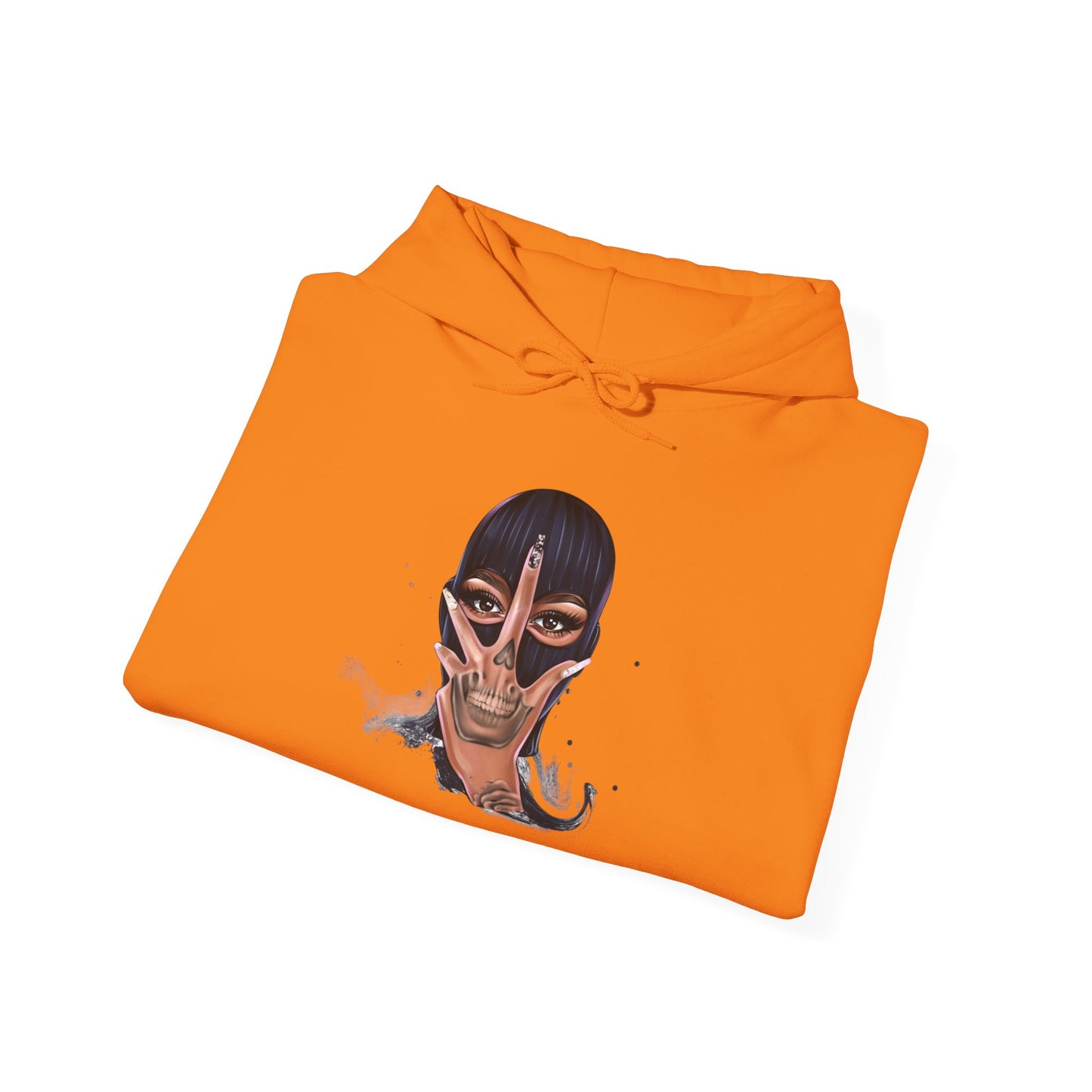 Blocked "Faceless" Hoodie