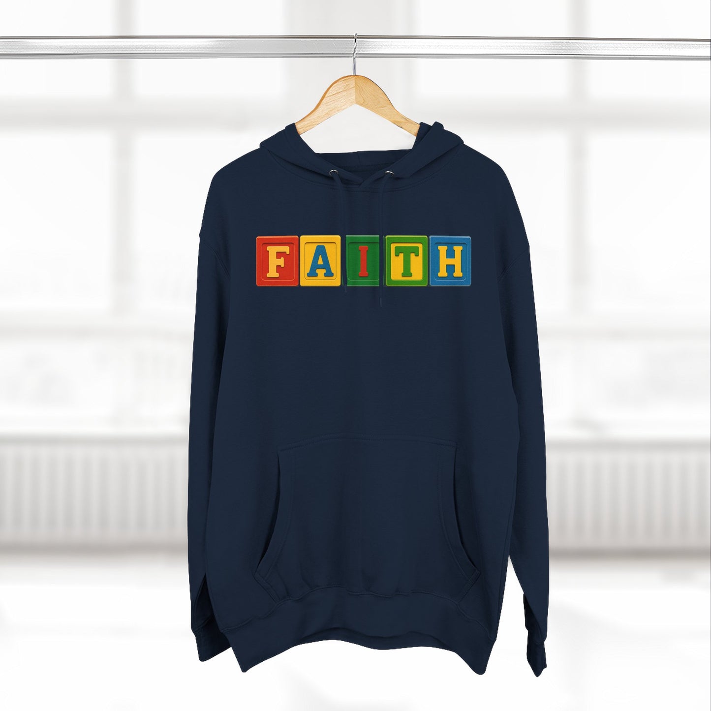 Blocked "Faith" Hoodie