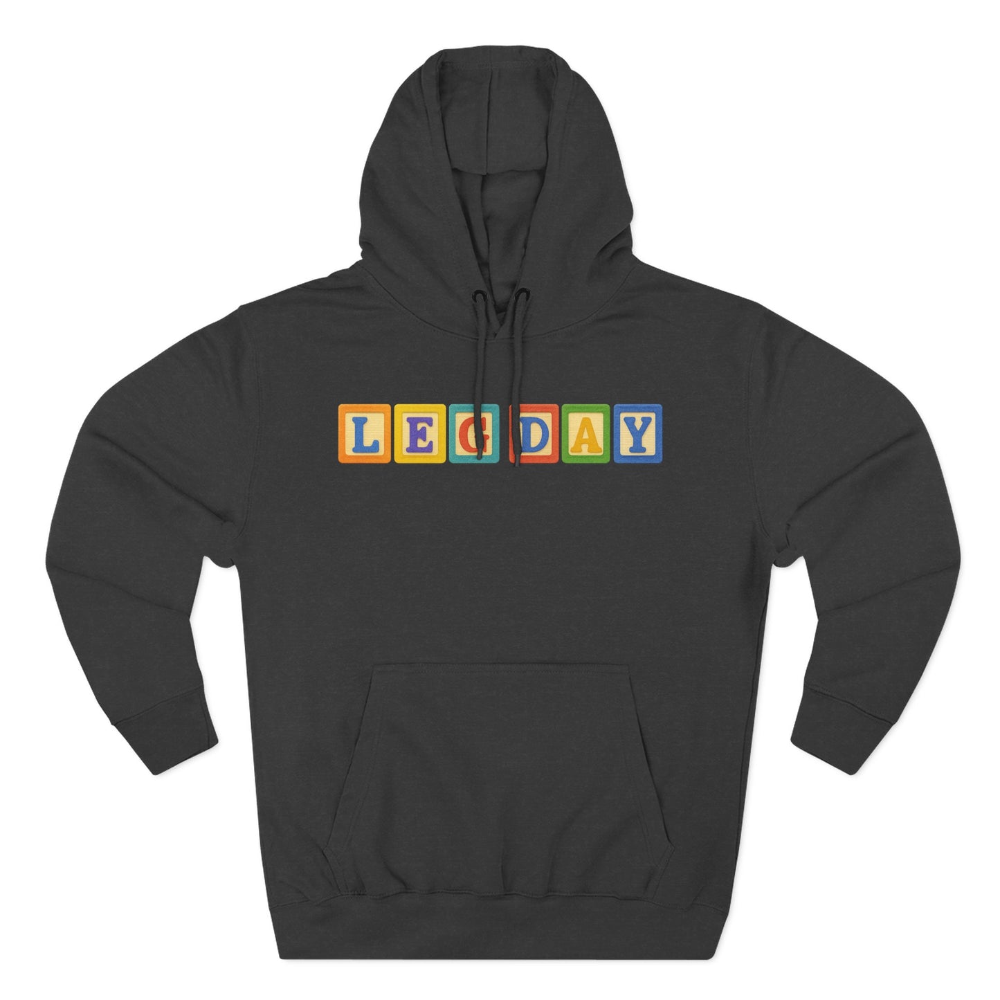 Blocked "Leg Day" Hoodie