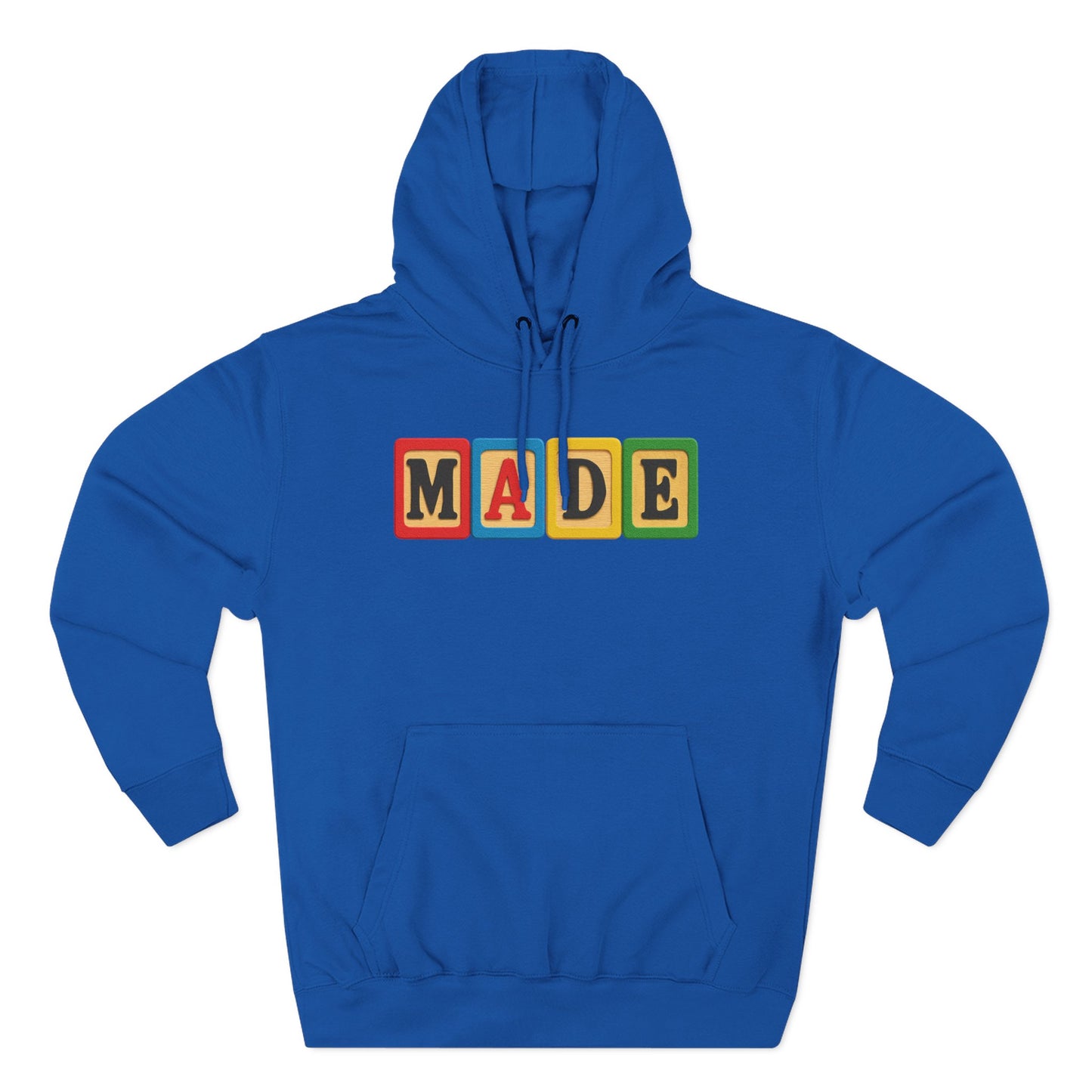 Blocked "Made" Hoodie