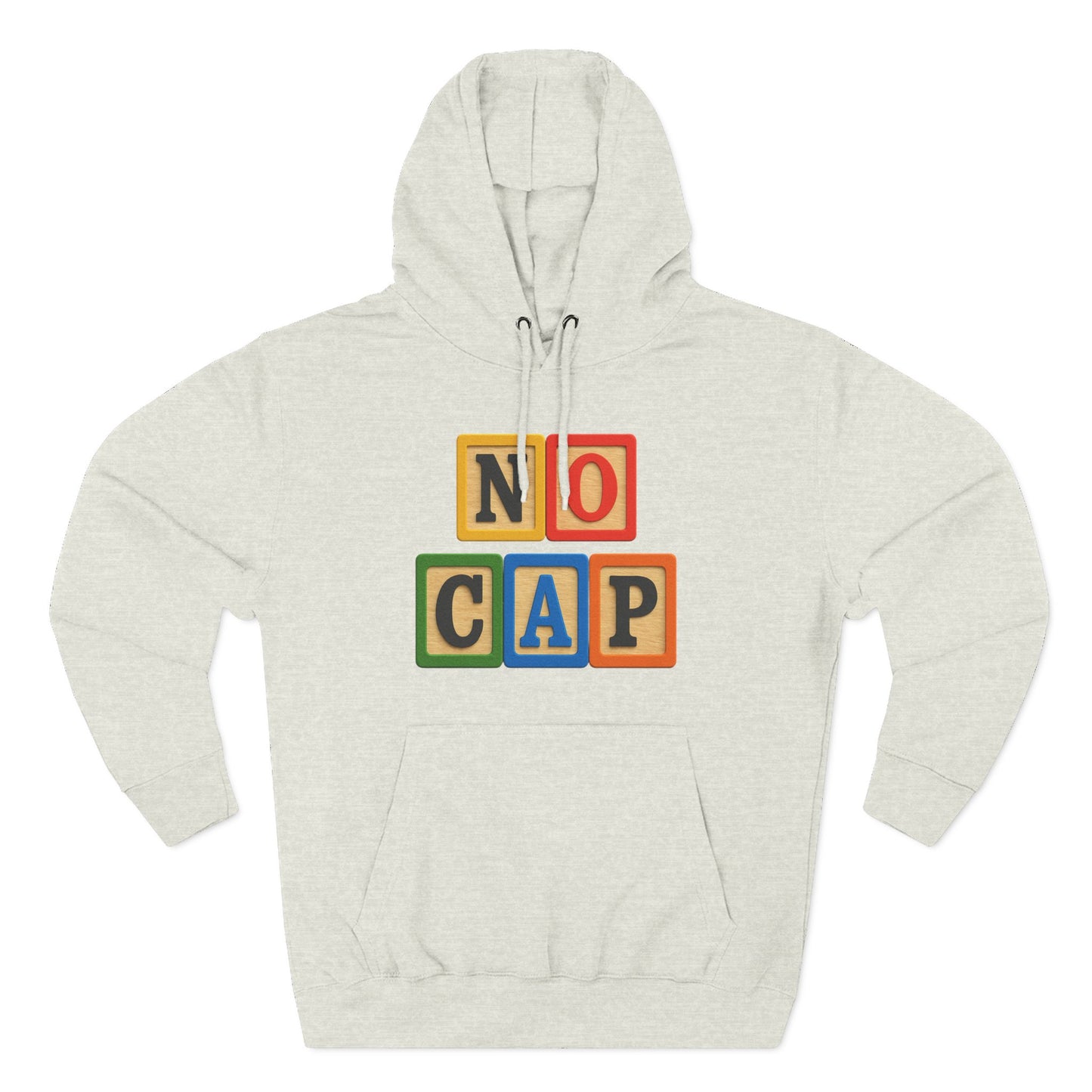 Blocked "No Cap" Hoodie