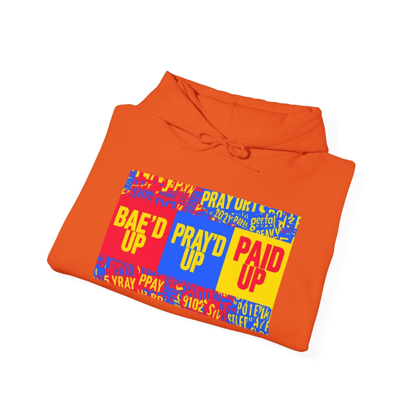 Blocked "Bae'd Up" Hoodie