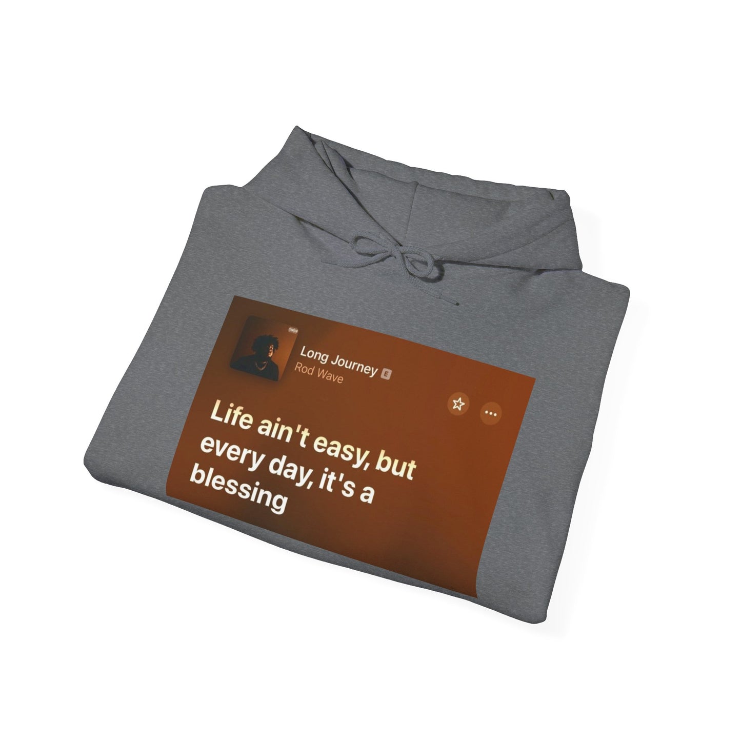 Blocked "Life" Hoodie