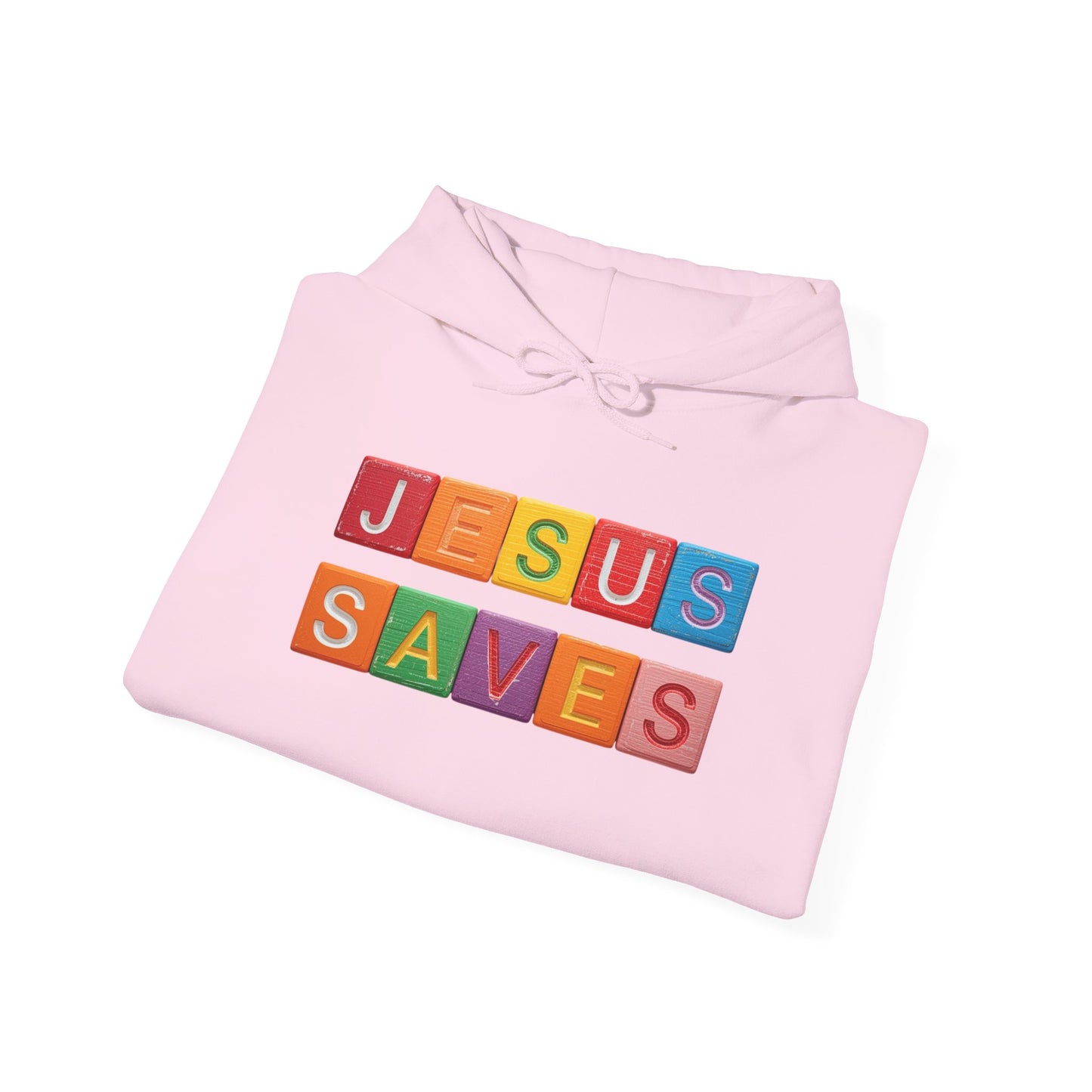 Blocked "Jesus Saves" Hoodie