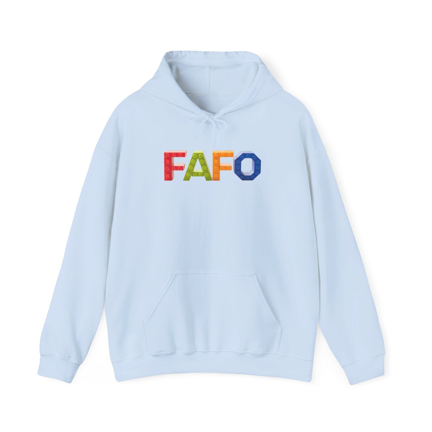 Blocked "FAFO" Hoodie