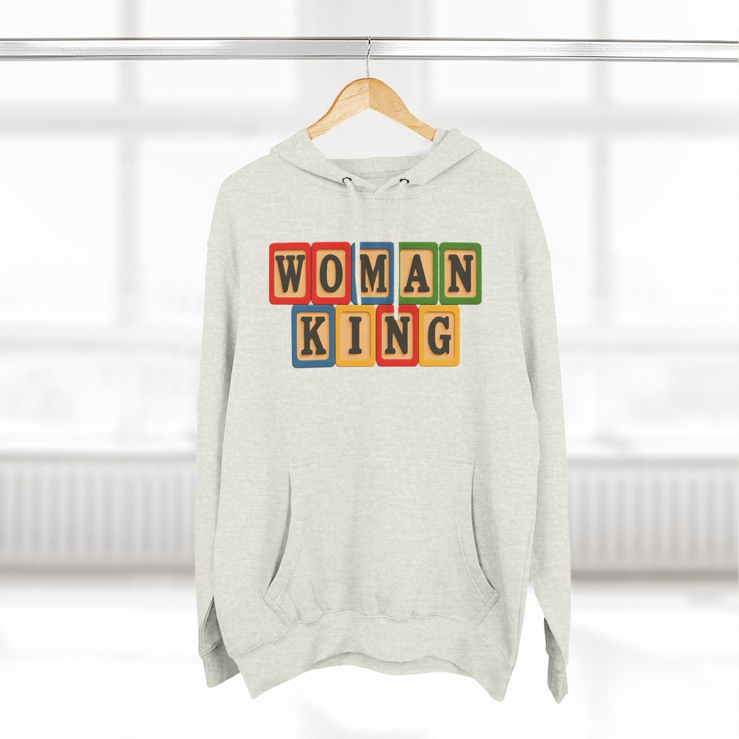 Blocked "Woman King" Hoodie