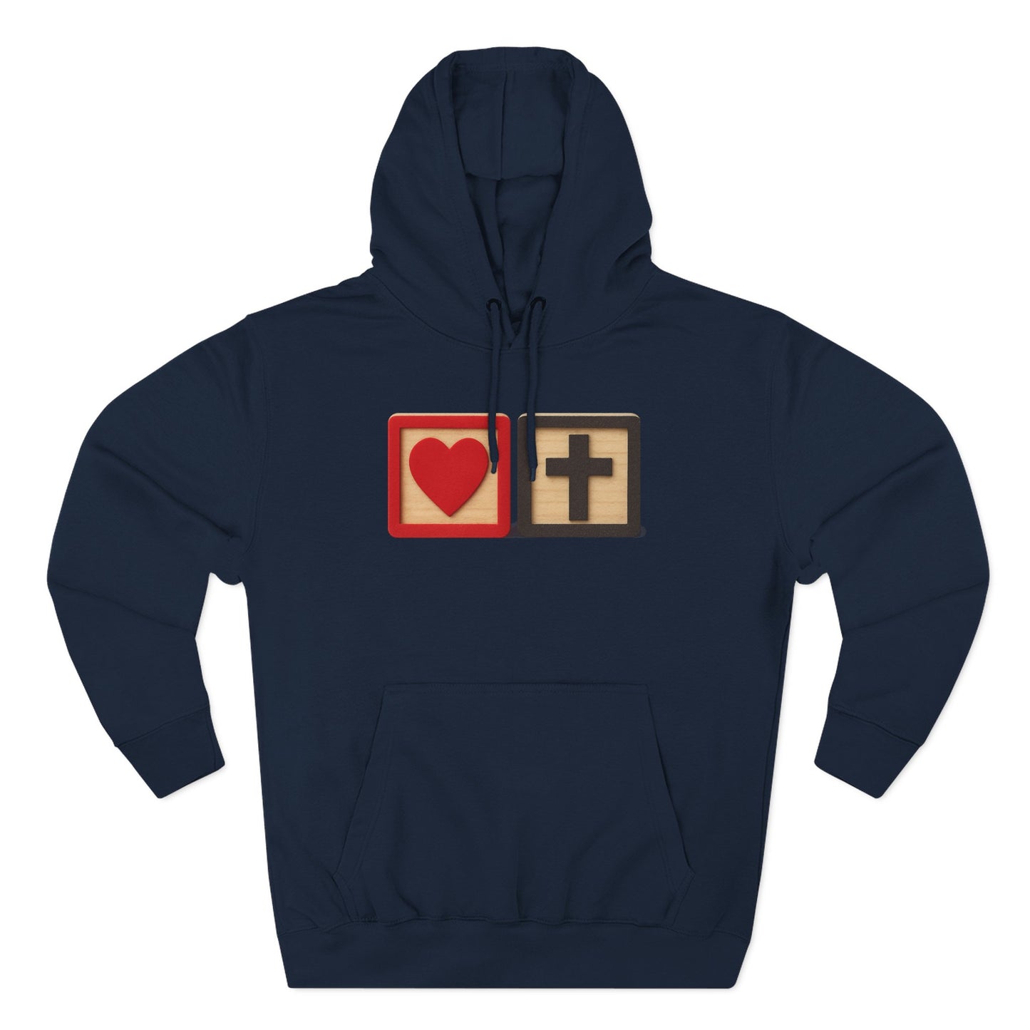 Blocked "Love Christ" Hoodie