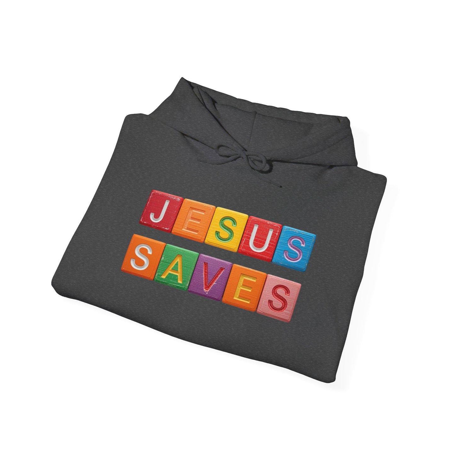 Blocked "Jesus Saves" Hoodie