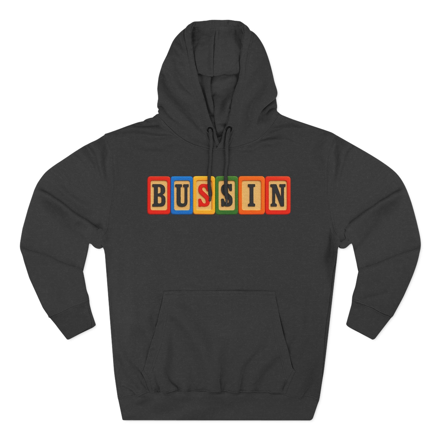Blocked "Bussin" Hoodie