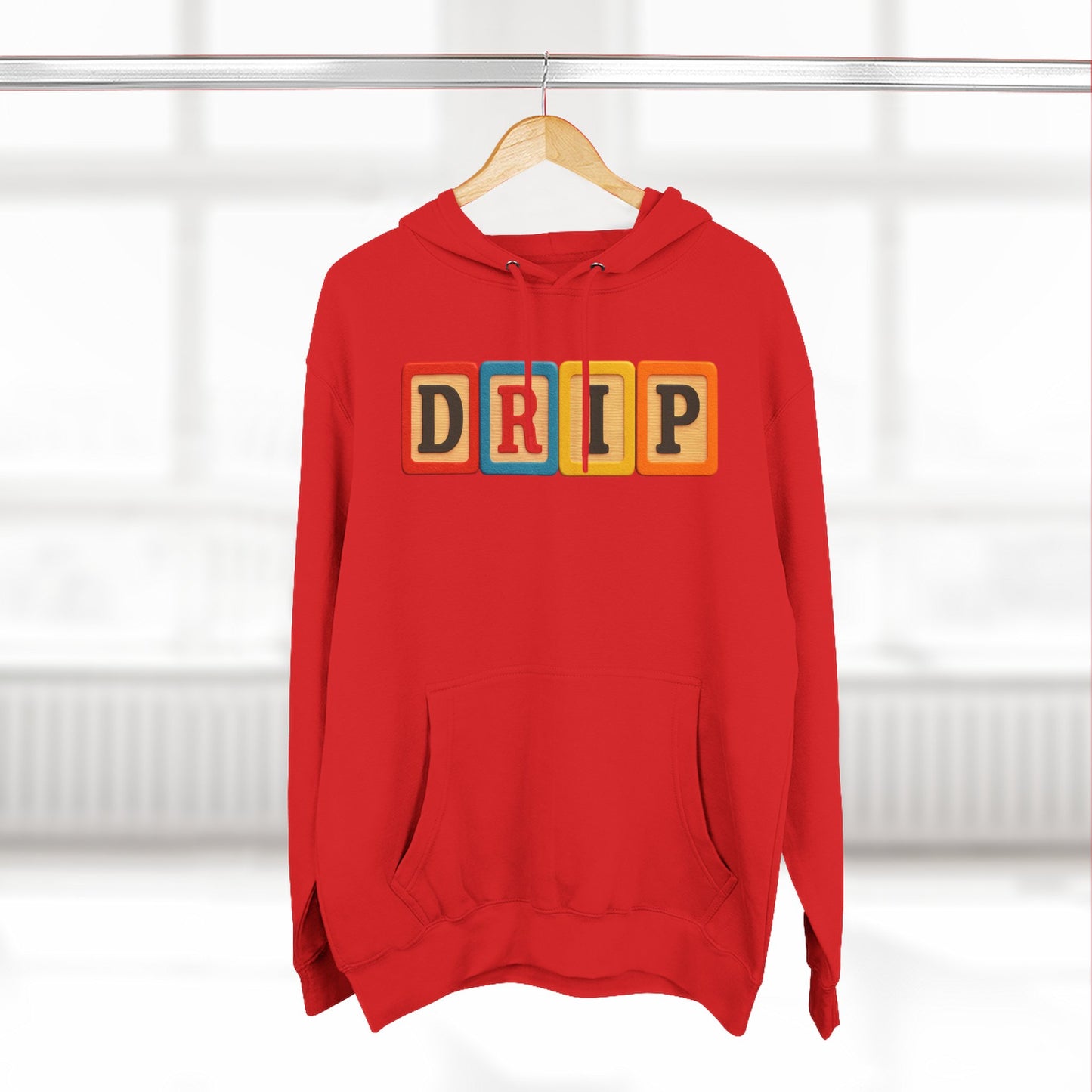 Blocked "DRIP" Hoodie