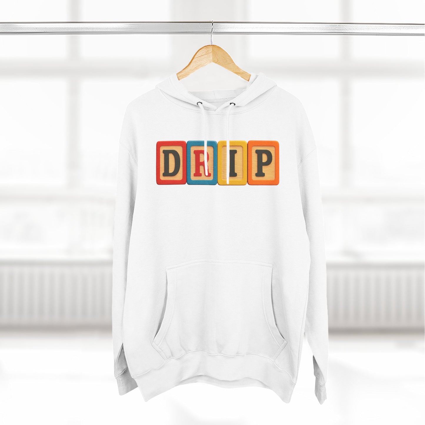 Blocked "DRIP" Hoodie