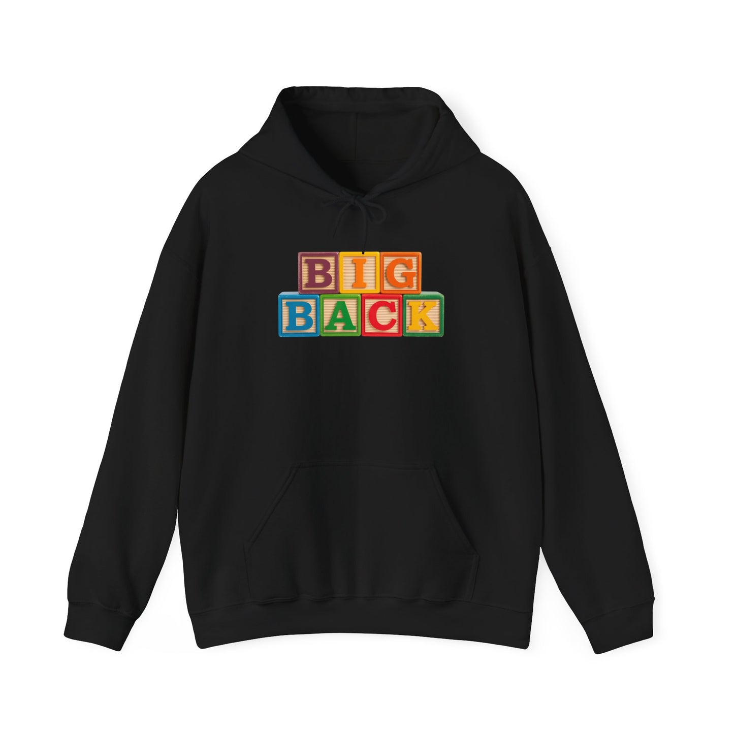 Blocked "Big Back" Hoodie