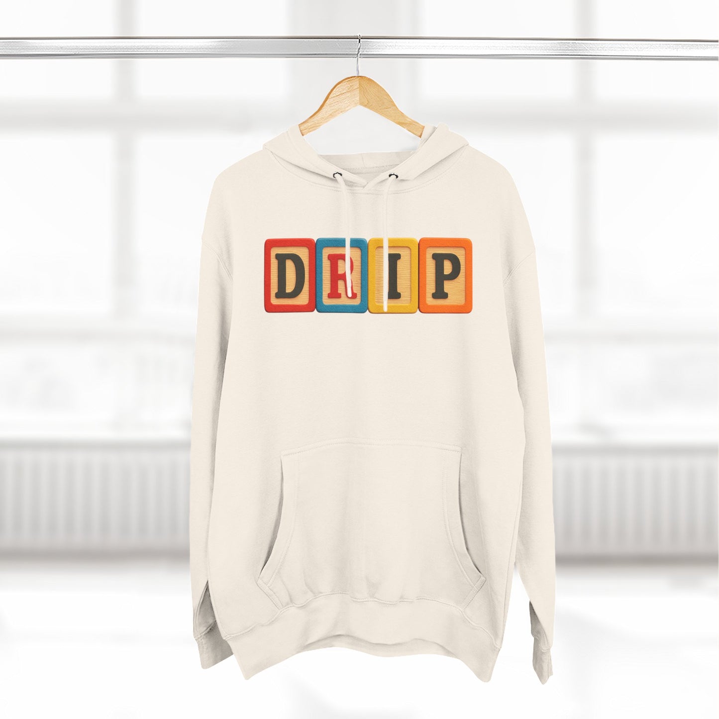 Blocked "DRIP" Hoodie