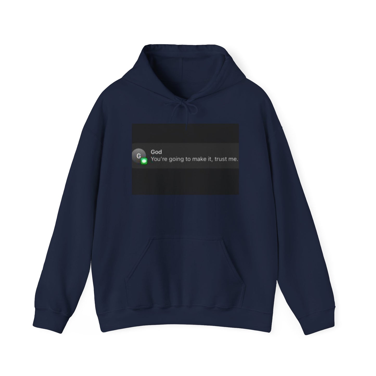 Blocked "God's Texting" Hoodie