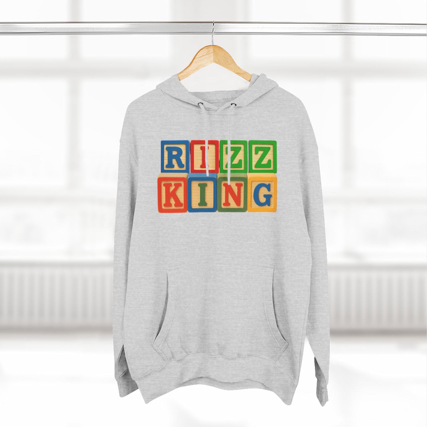 Blocked "Rizz King" Hoodie
