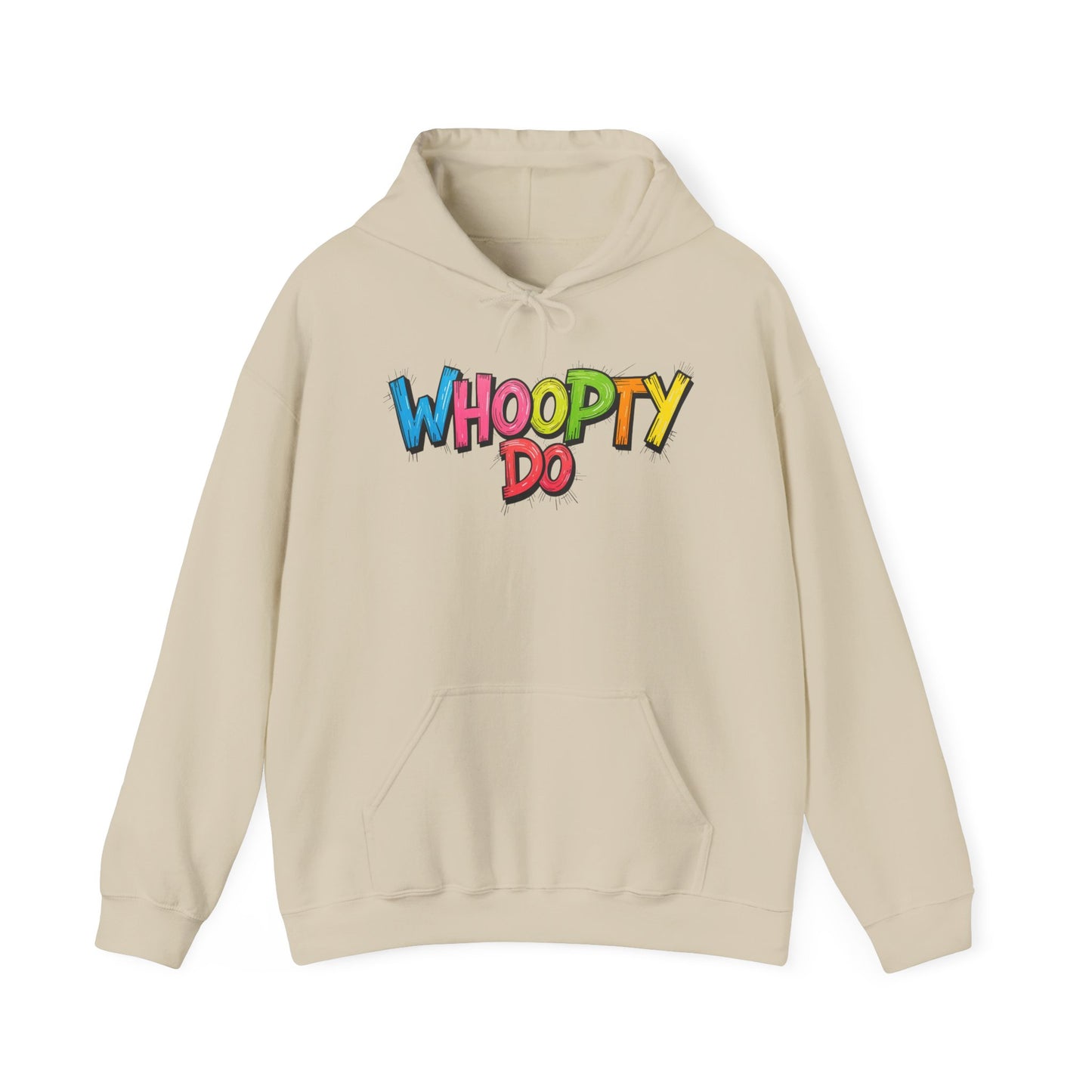 Blocked "Whoopty Do" Hoodie