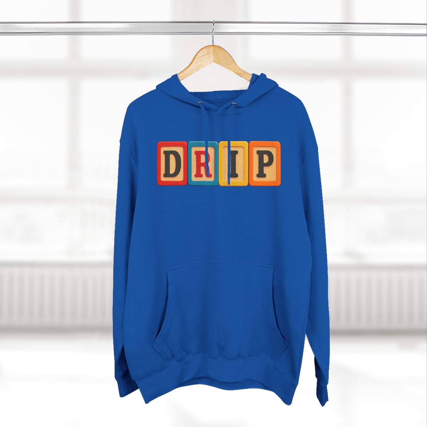 Blocked "DRIP" Hoodie