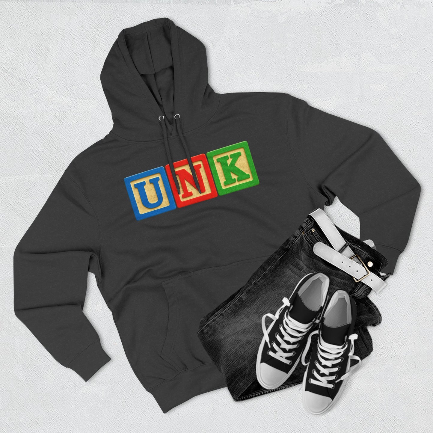 Blocked "Unk" Hoodie