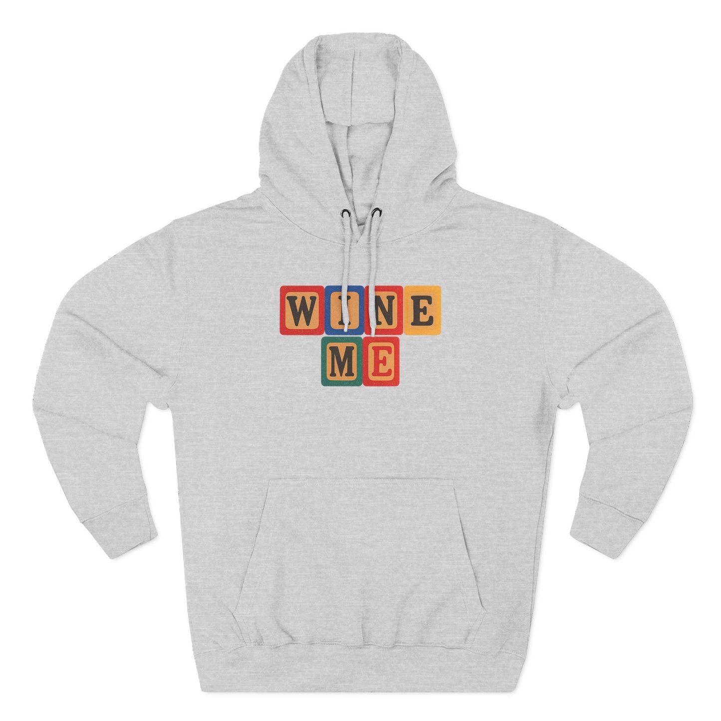 Blocked "Wine Me" Hoodie