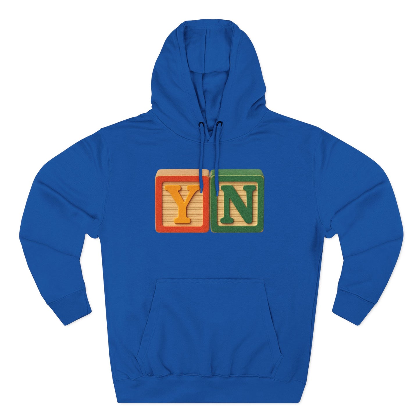 Blocked "YN" Hoodie