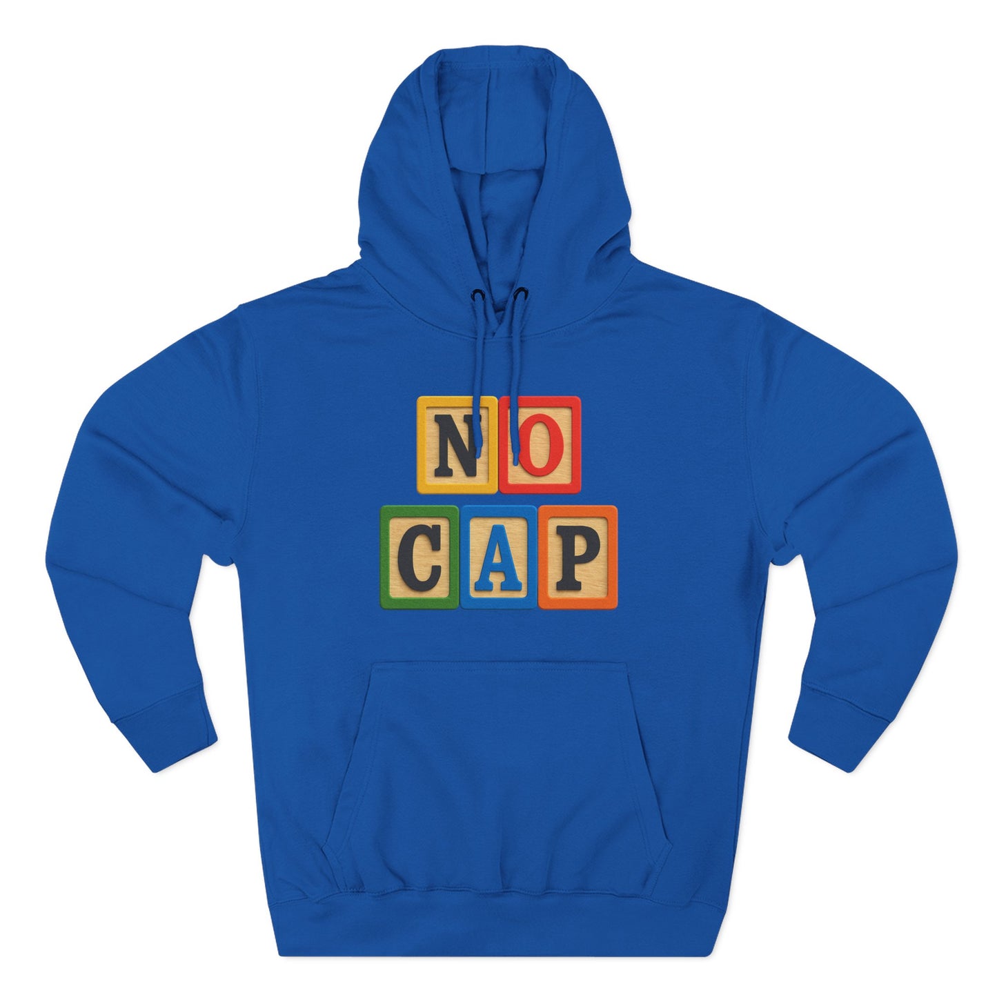 Blocked "No Cap" Hoodie