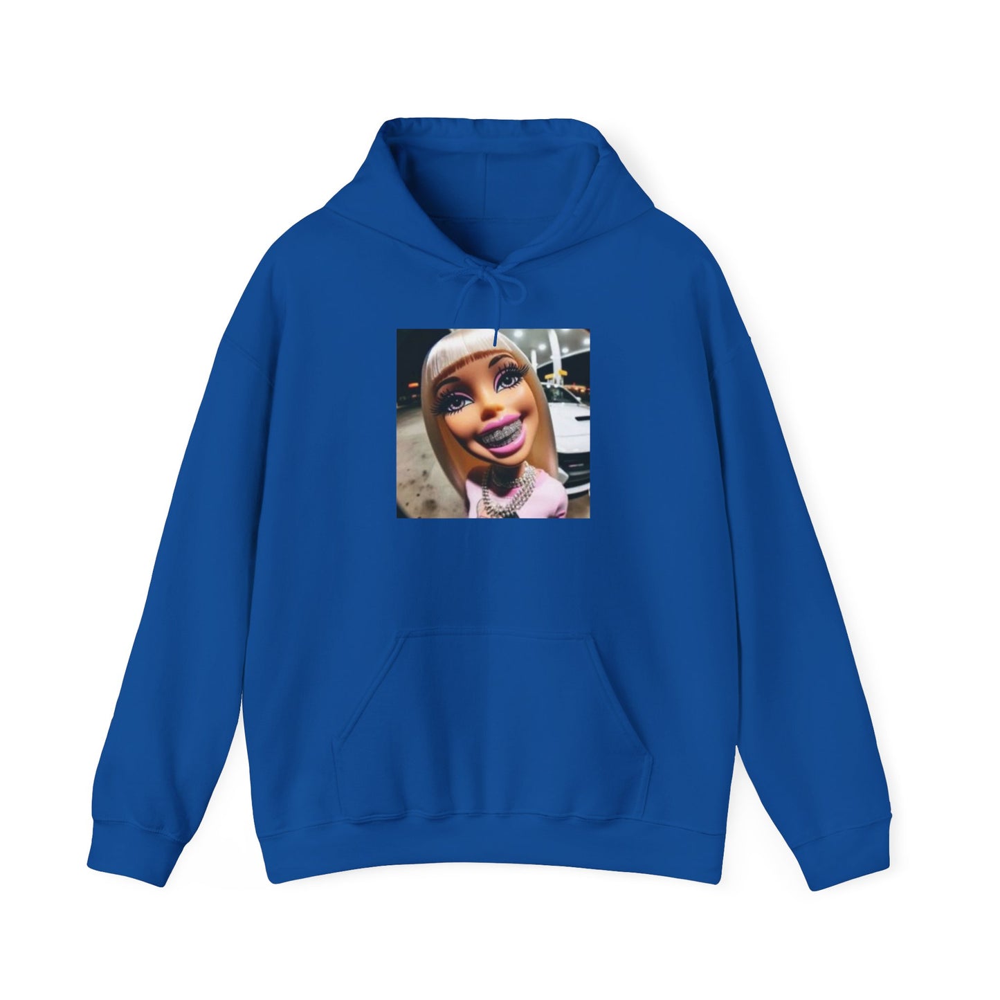Blocked "Selfie" Hoodie