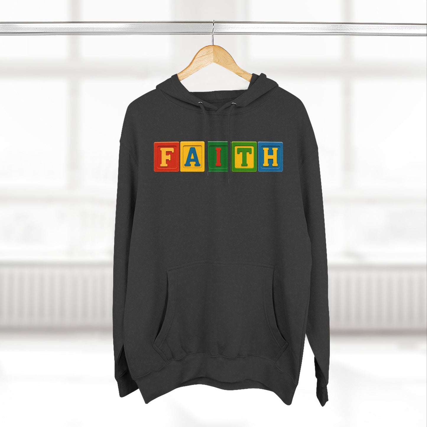 Blocked "Faith" Hoodie