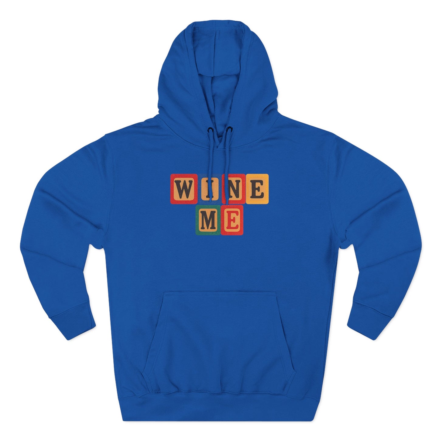 Blocked "Wine Me" Hoodie
