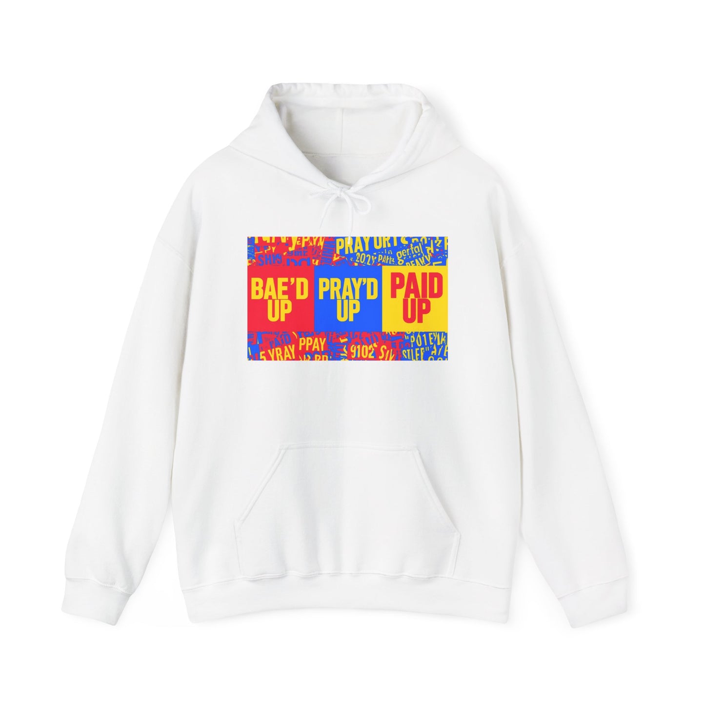 Blocked "Bae'd Up" Hoodie