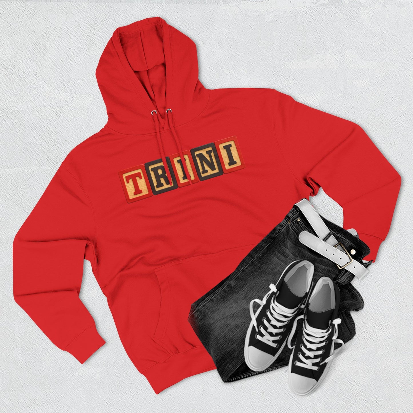 Blocked "Trini" Hoodie