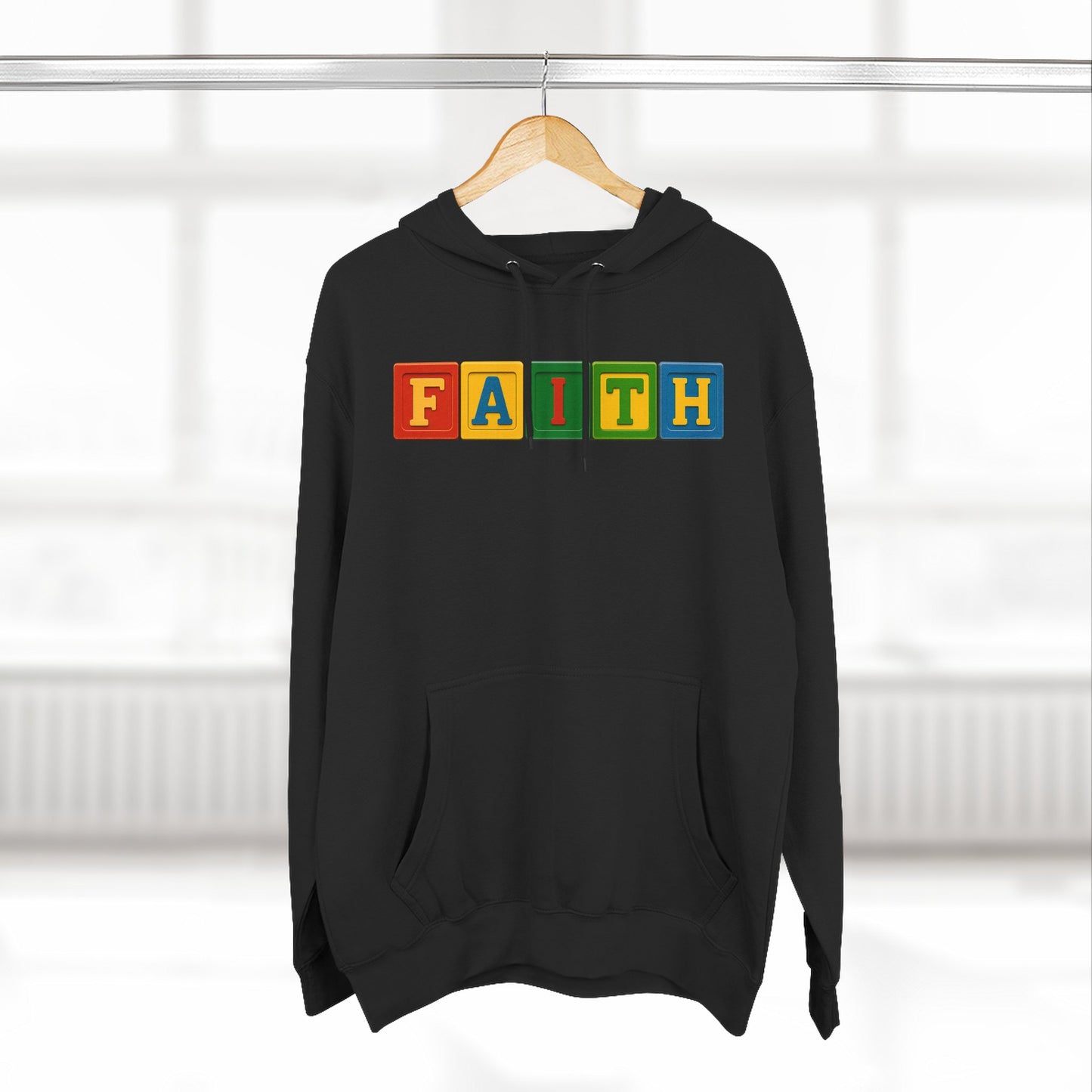 Blocked "Faith" Hoodie