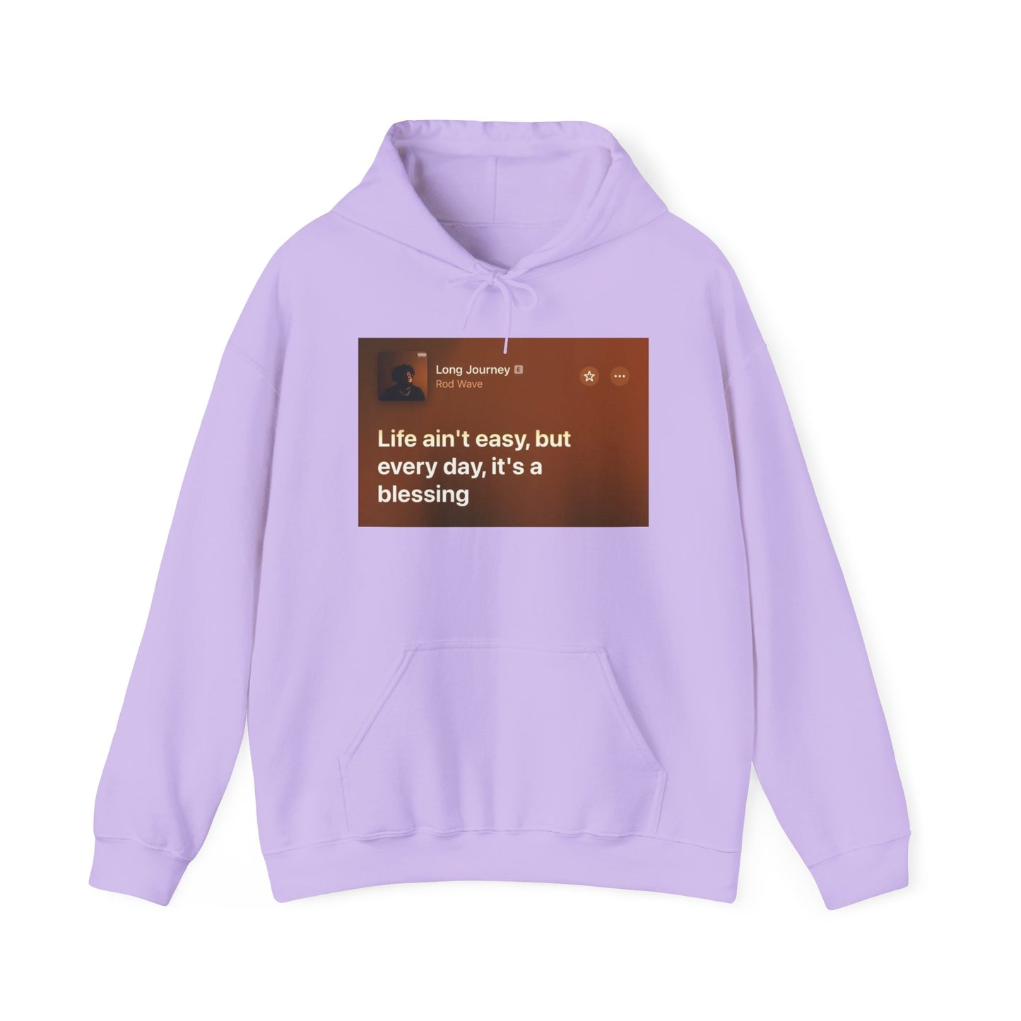 Blocked "Life" Hoodie