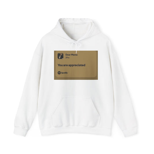 Blocked "Dear Mama" Hoodie