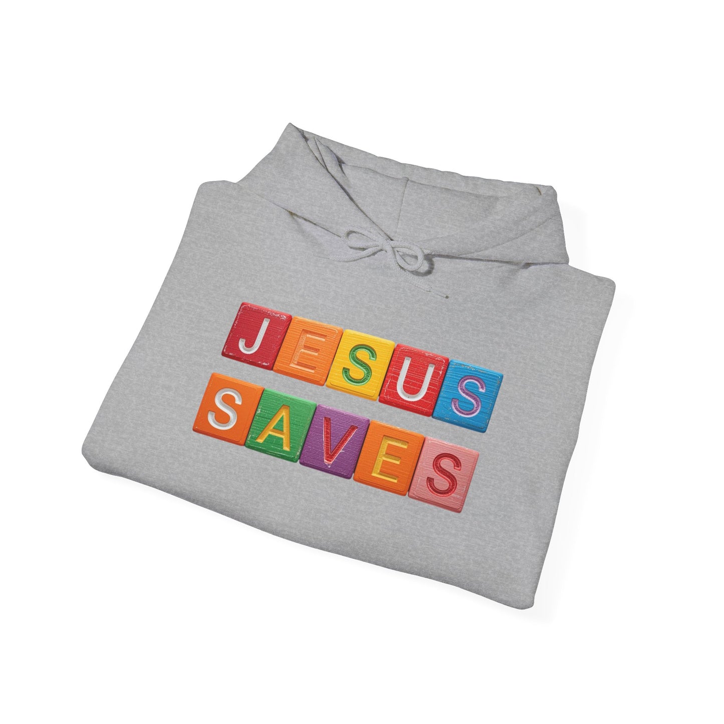 Blocked "Jesus Saves" Hoodie