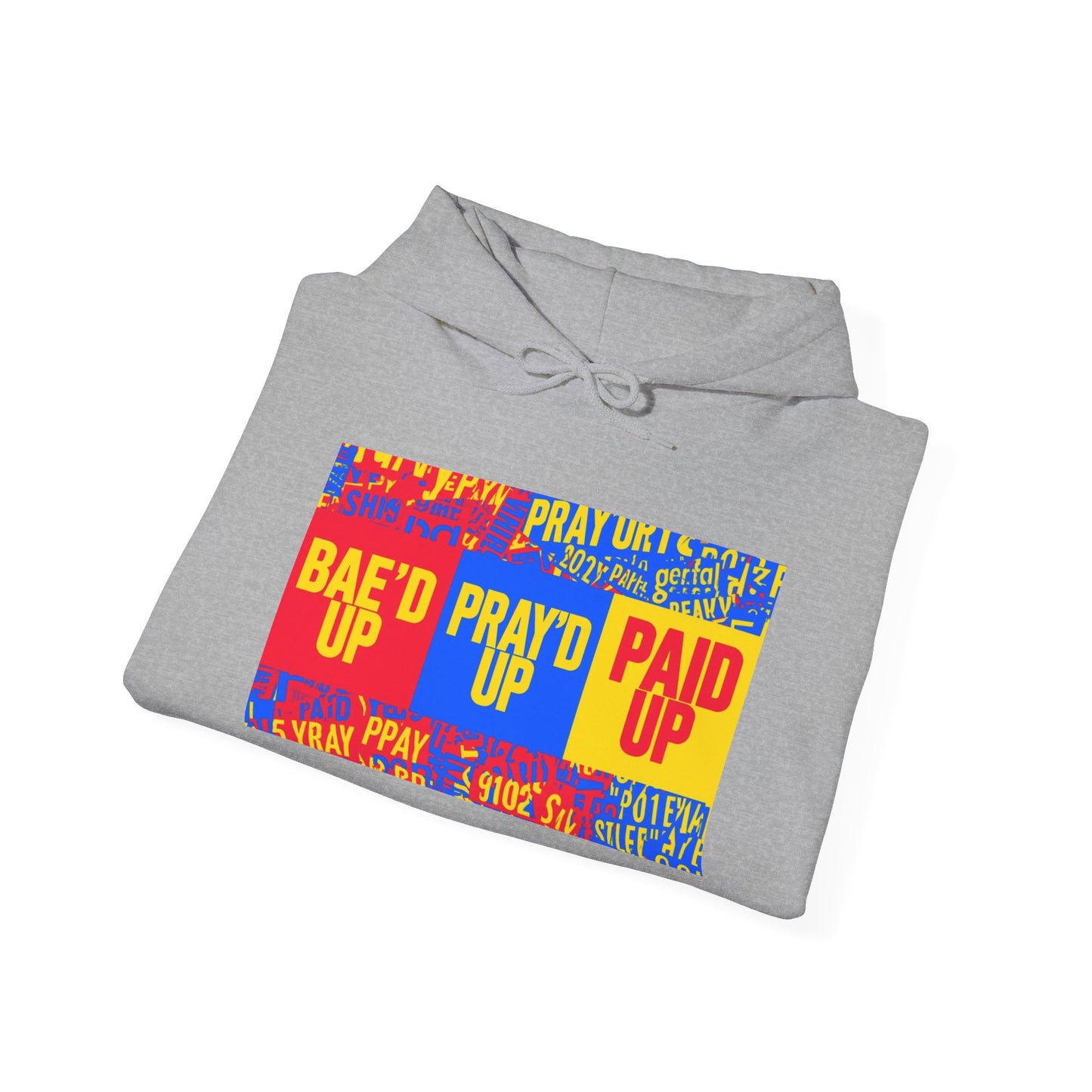 Blocked "Bae'd Up" Hoodie
