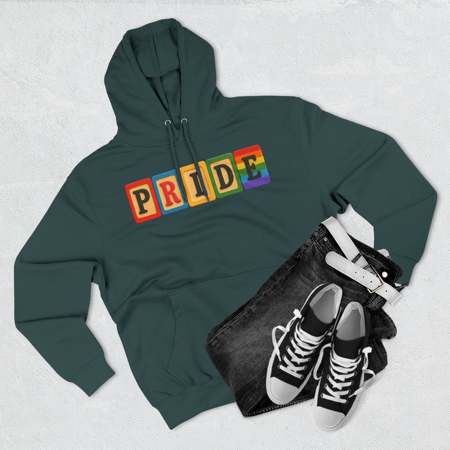 Blocked "Pride" Hoodie