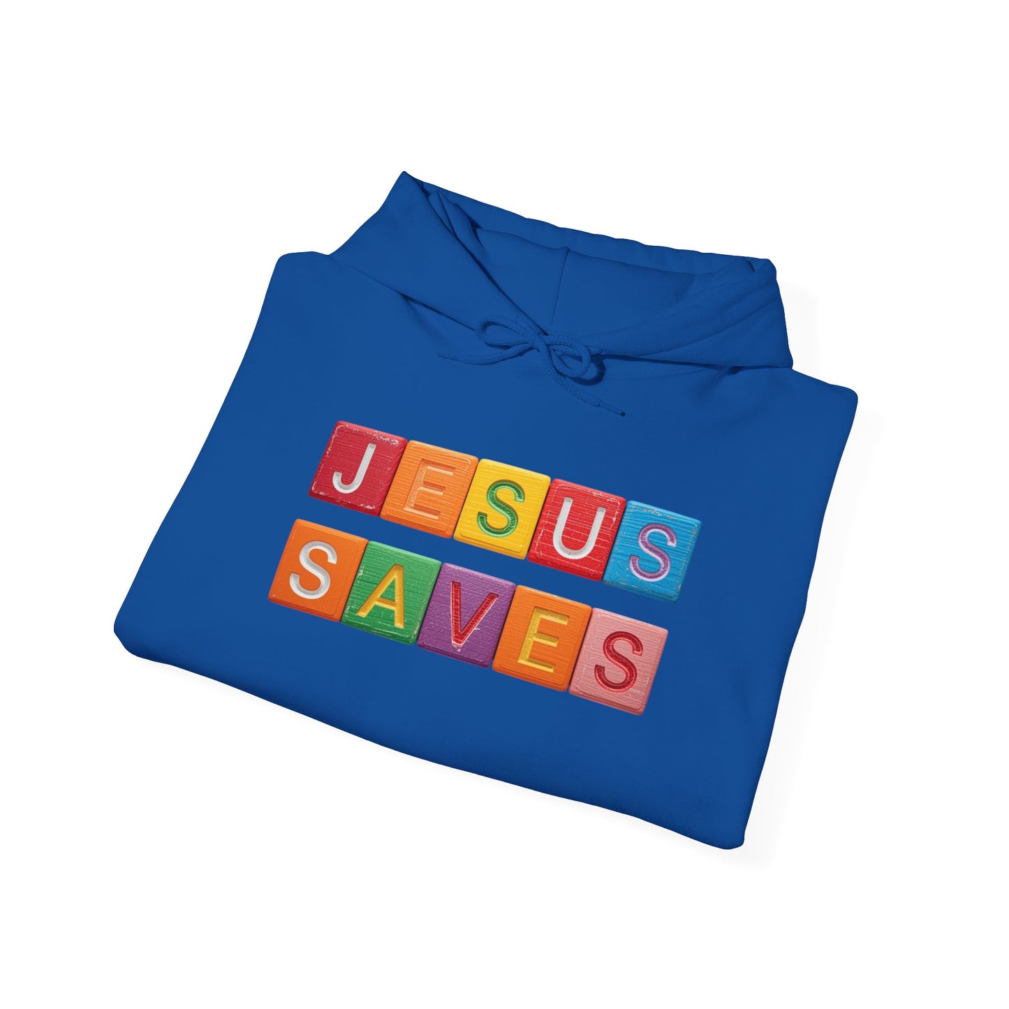 Blocked "Jesus Saves" Hoodie