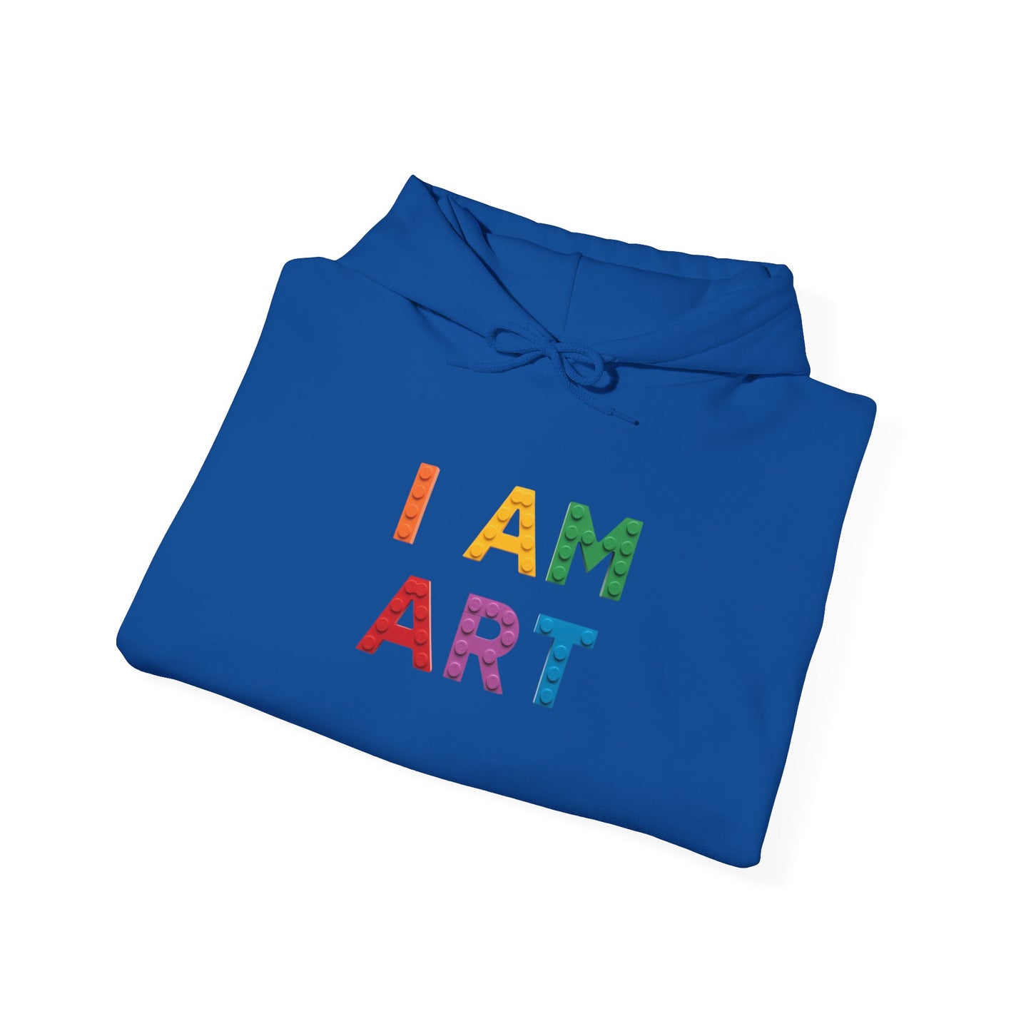 Blocked "I am Art" Hoodie