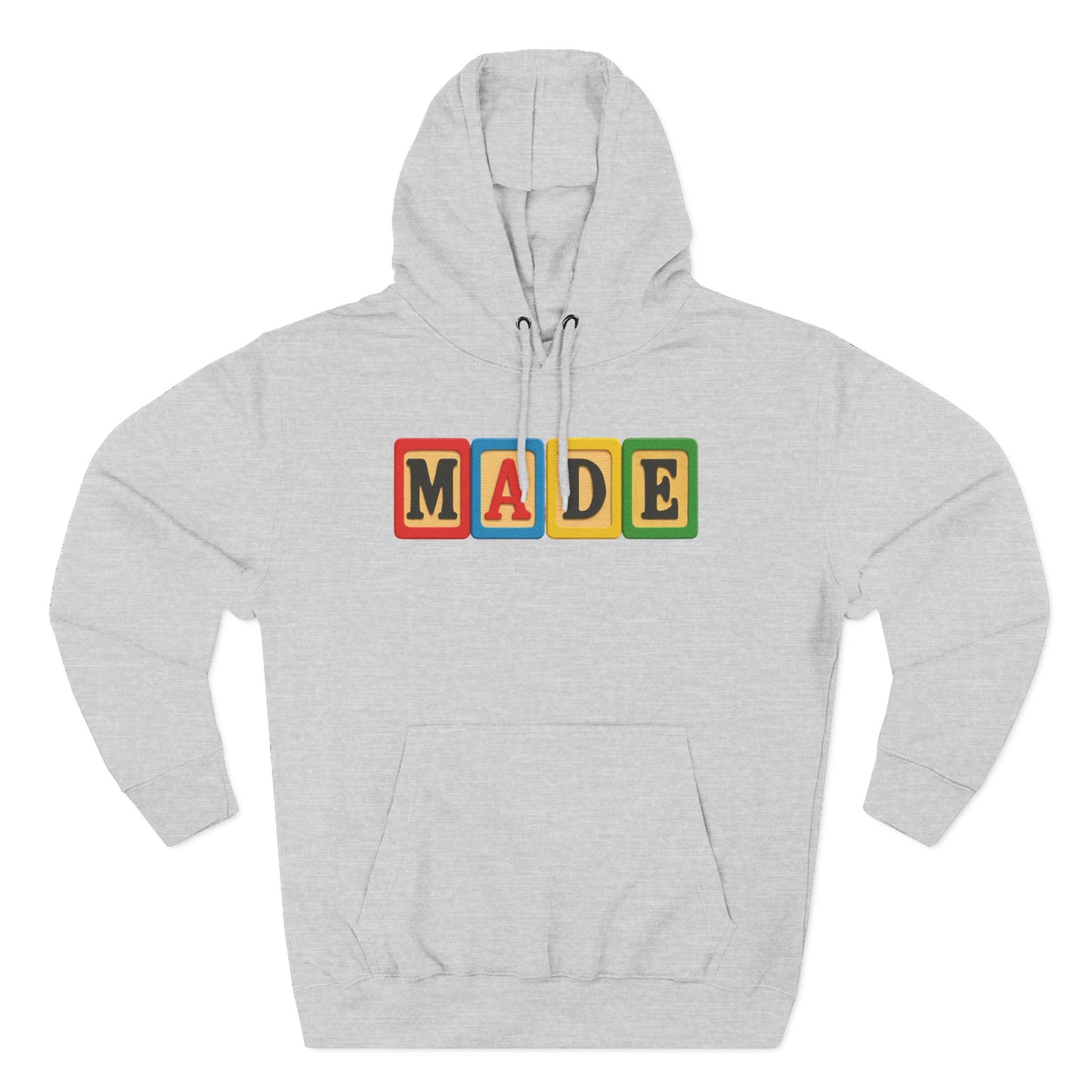 Blocked "Made" Hoodie