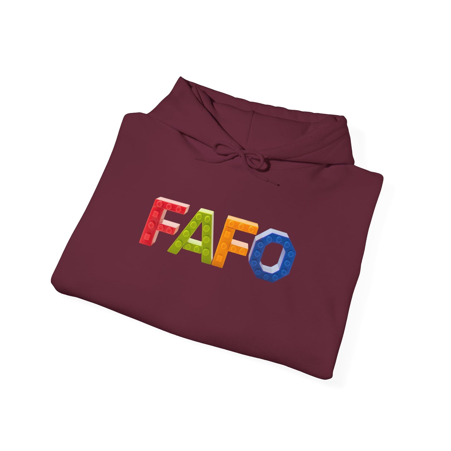 Blocked "FAFO" Hoodie